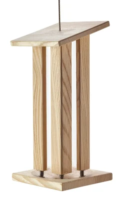 Vogelfutterhaus Eschenholz