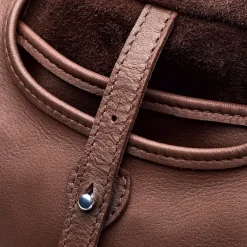 Wanderbeutel Elchleder