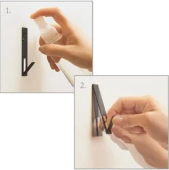 Wandhaken Line und Dot