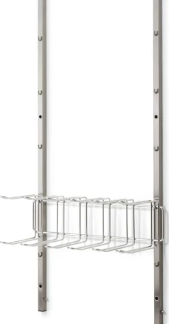 Wandhakenschiene zu Regalsystem Inox