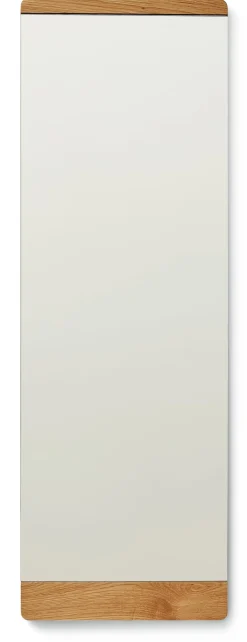 Wandspiegel Eichenholz hoch