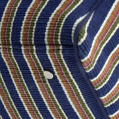 Weekender N° 48 gestreift, blau-grün