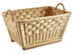 Weidenkorb Würfeltechnik