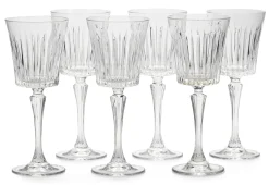 Weißweinglas gerippt