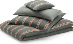 Wendekopfkissenbezug gestreift