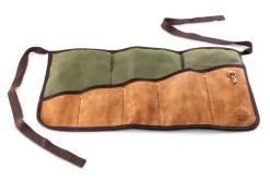 Werkzeugschürze Leder mit Segeltuch