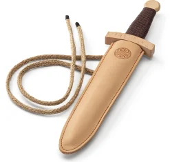 Wikingerdolch mit Lederscheide