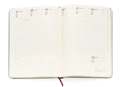 Wochenkalender Metallkante 2026