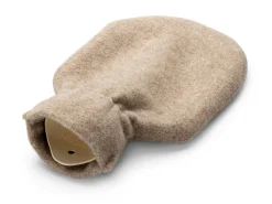 Wärmflasche mit Merinowollbezug