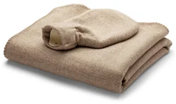 Wärmflasche mit Merinowollbezug