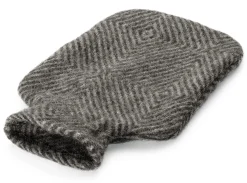 Wärmflaschenbezug Rautenmuster