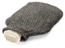 Wärmflaschenbezug Rautenmuster