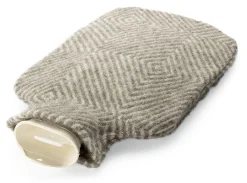 Wärmflaschenbezug Rautenmuster