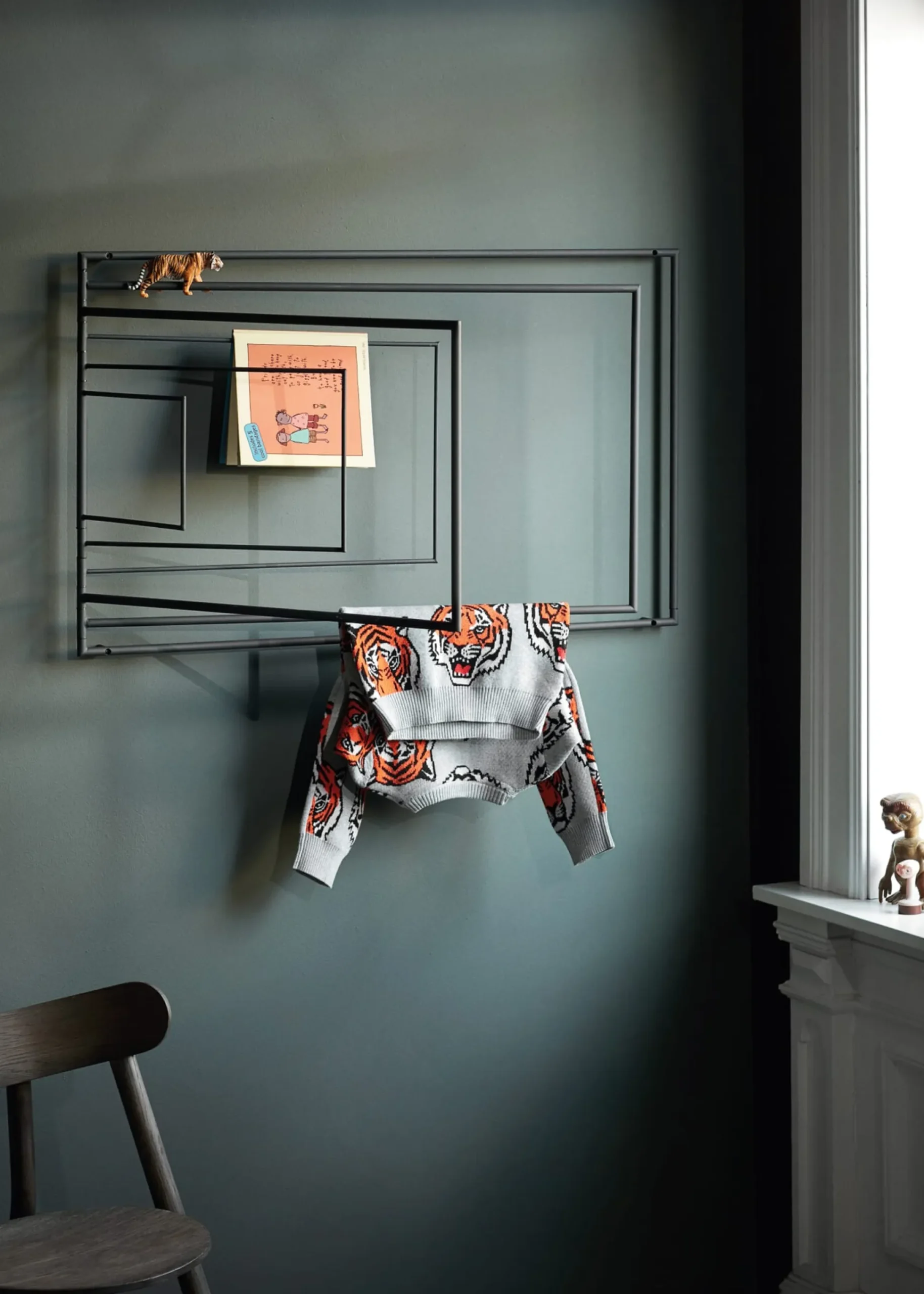 Wäsche- und Zeitungsständer Frame