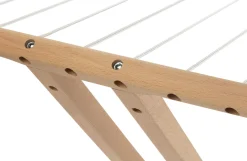 Wäscheständer Buchenholz mobil