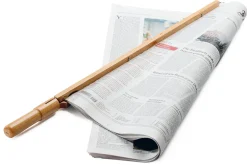 Zeitungshalter Buchenholz