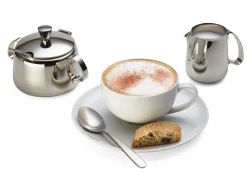 Zuckerdose Edelstahl