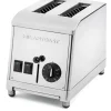 Zweischacht-Toaster Edelstahl